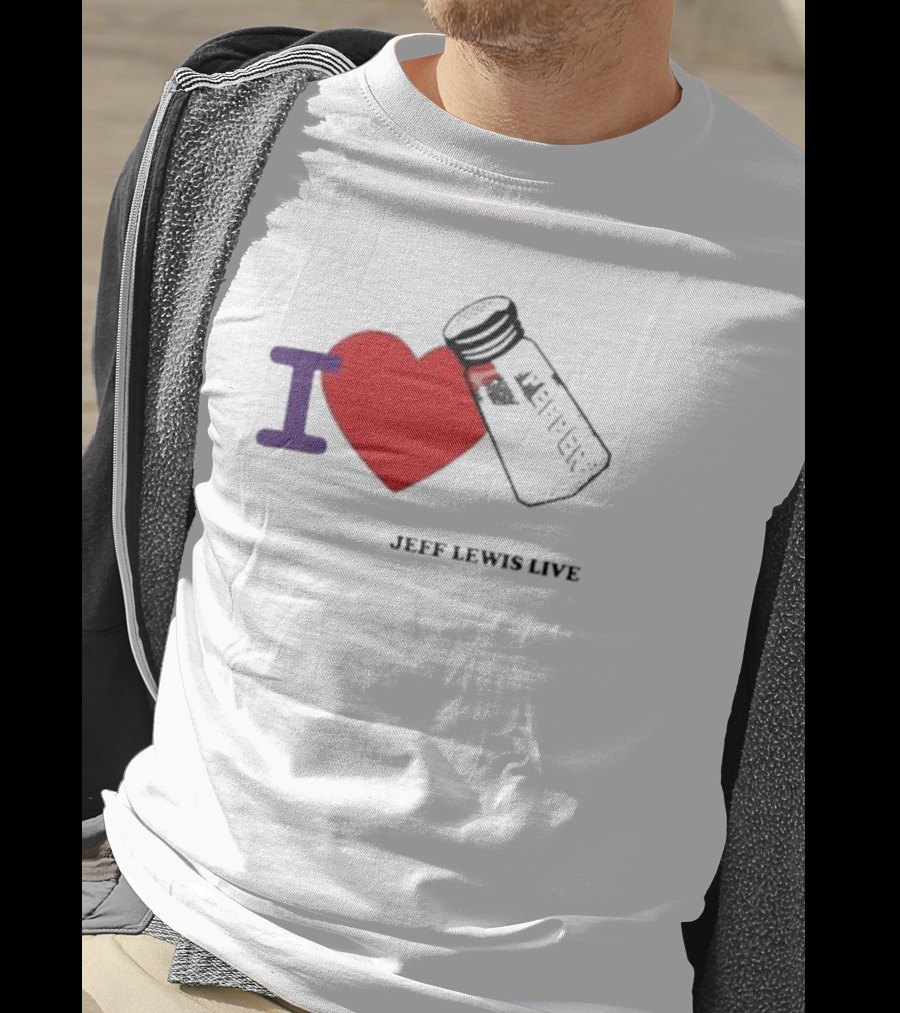 I Love Heart Pepper Icon Jeff Lewis Live T-Shirt