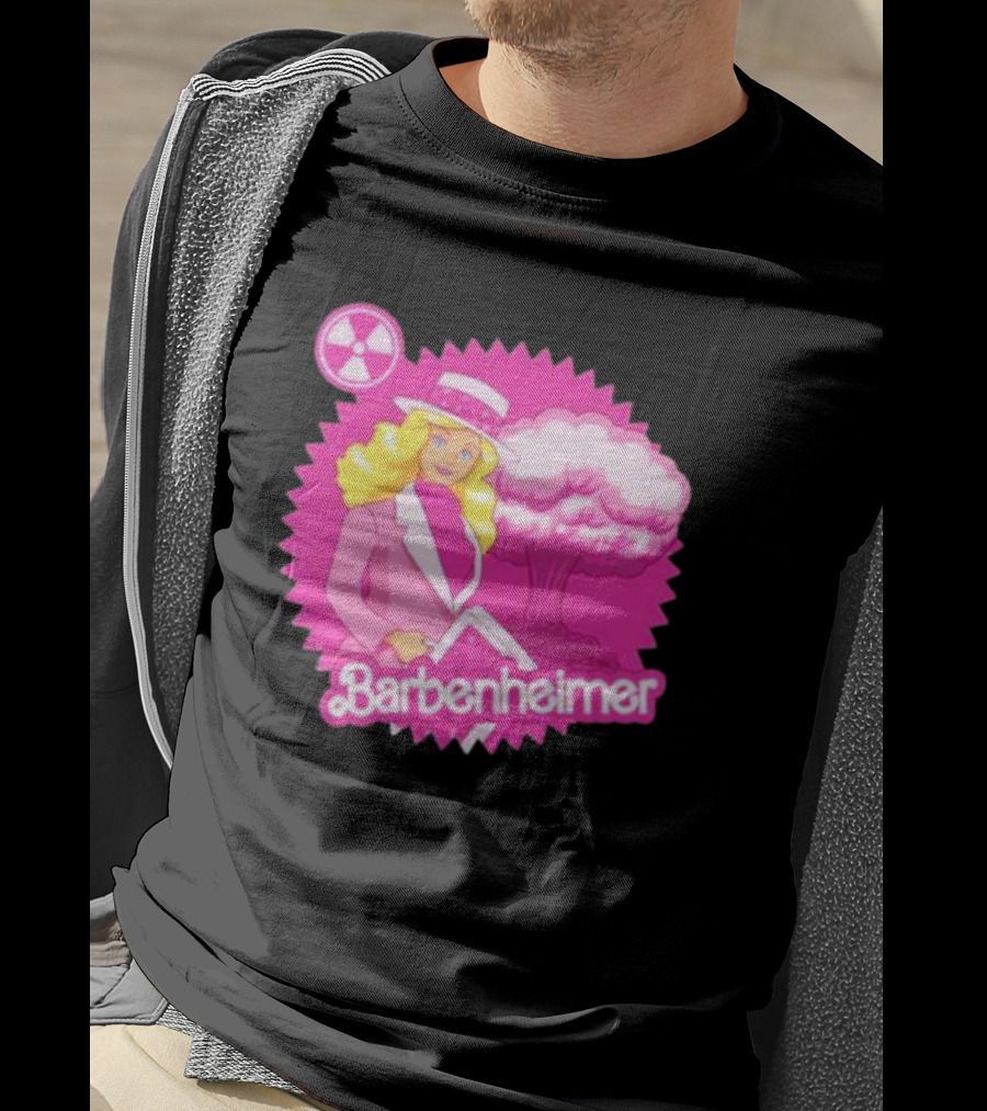 Barbenheimer Boom Pink Atomic Fashion Explosion T-Shirt