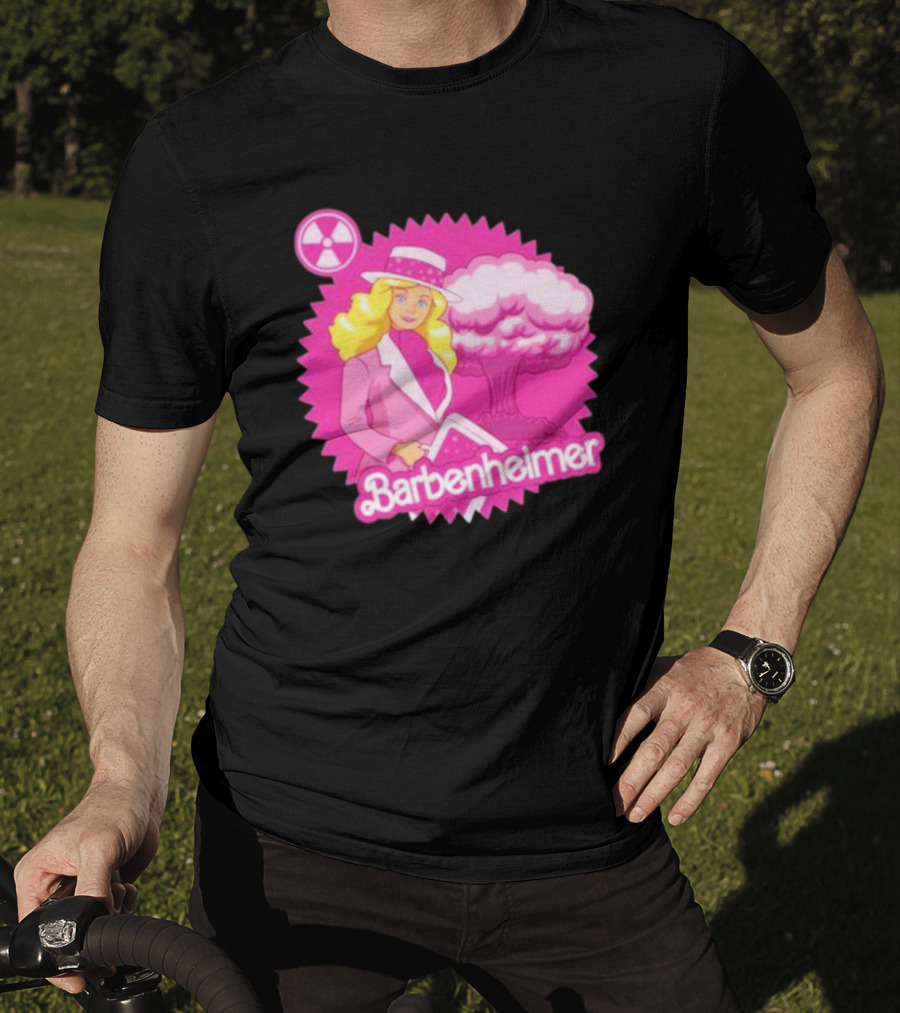 Barbenheimer Boom Pink Atomic Fashion Explosion T-Shirt