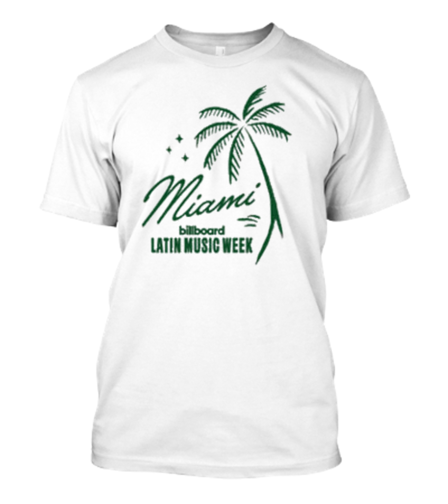 Miami Billboard Latin Music Week Palm Tree T-Shirt