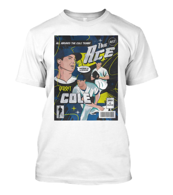 All Aboard The Cole Train The Ace Gerrit Cole Comic Cover 45c Pitcher's Privilege T-Shirt