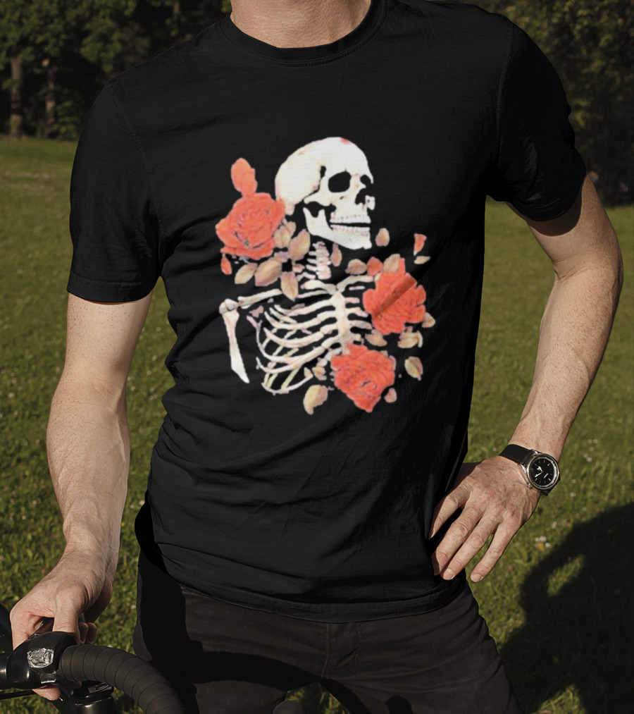 Grateful Dead Skeleton Roses T-Shirt