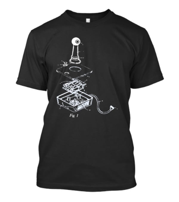 Hardshoppes Joy Stick Figure 1 Diagram T-Shirt