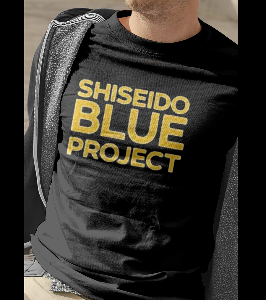 SHISEIDO BLUE PROJECT Protecting Oceans Initiatives T-Shirt