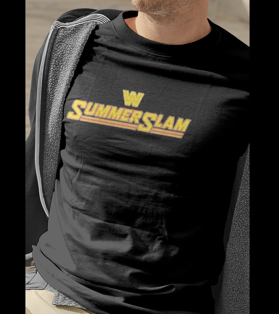 WWF Summerslam Mitchell Ness T-Shirt