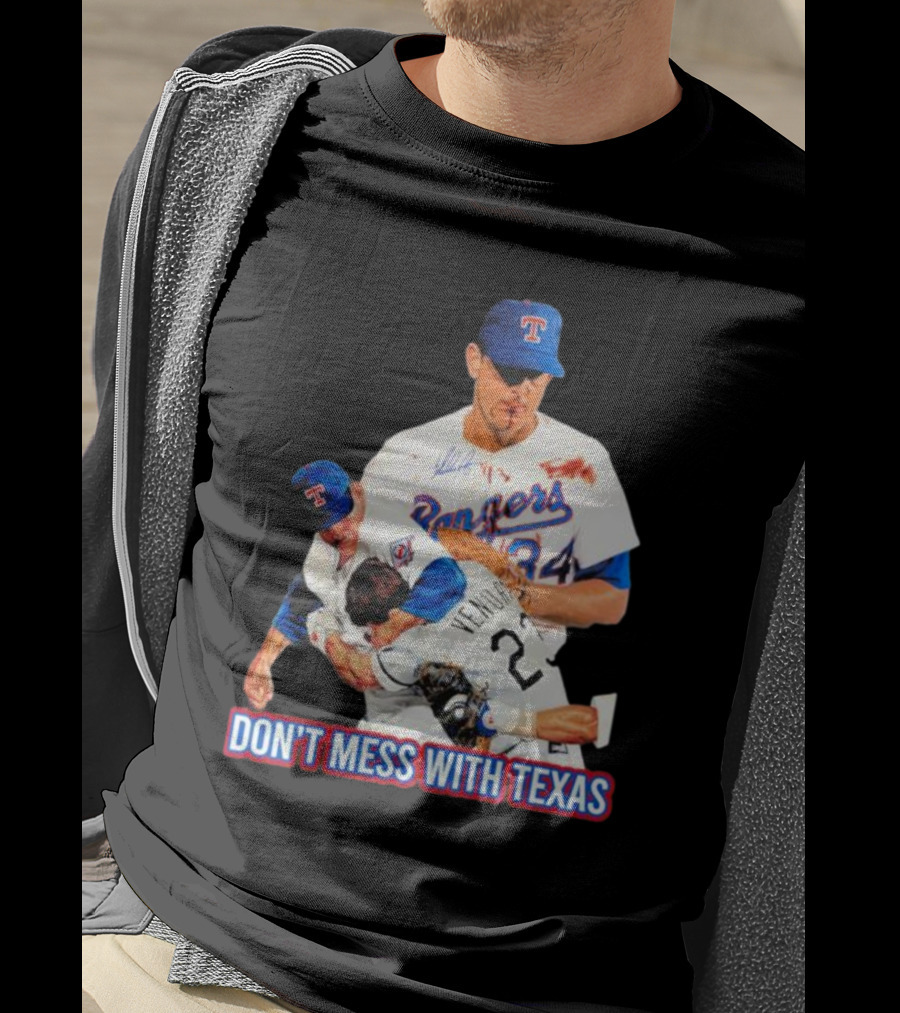 Nolan Ryan Texas Rangers Don’t Mess With Texas Ventura Fight T-Shirt