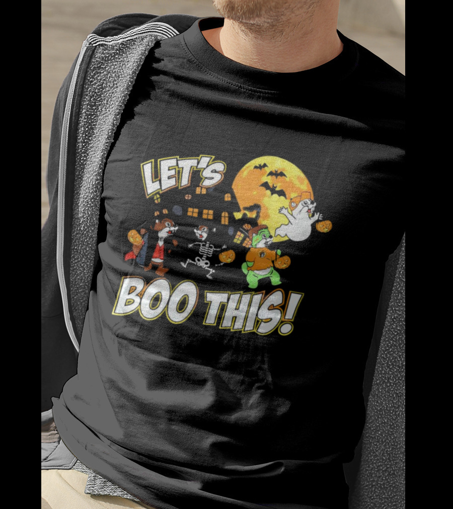 Buc-ee's Halloween Let's Boo This Full Moon Ghosts And Monsters T-Shirt