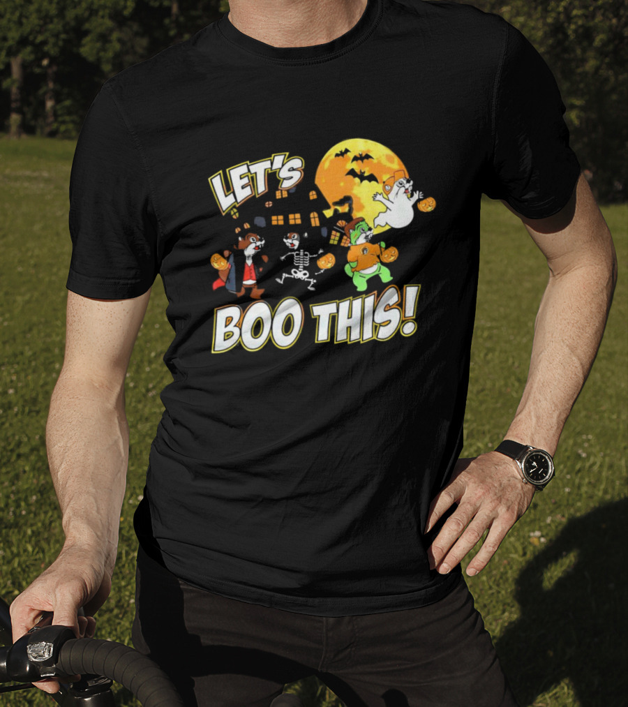Buc-ee's Halloween Let's Boo This Full Moon Ghosts And Monsters T-Shirt