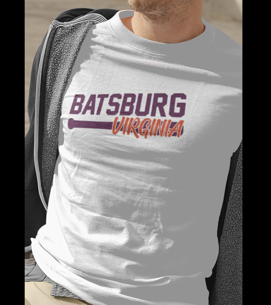 Batsburg Virginia Baseball Bat T-Shirt