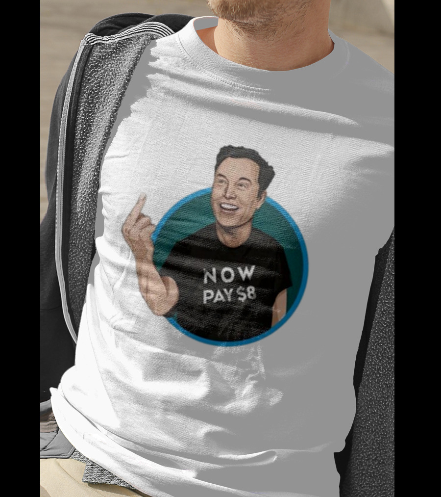 Elon Musk Now Pay $8 Circle Gesture T-Shirt