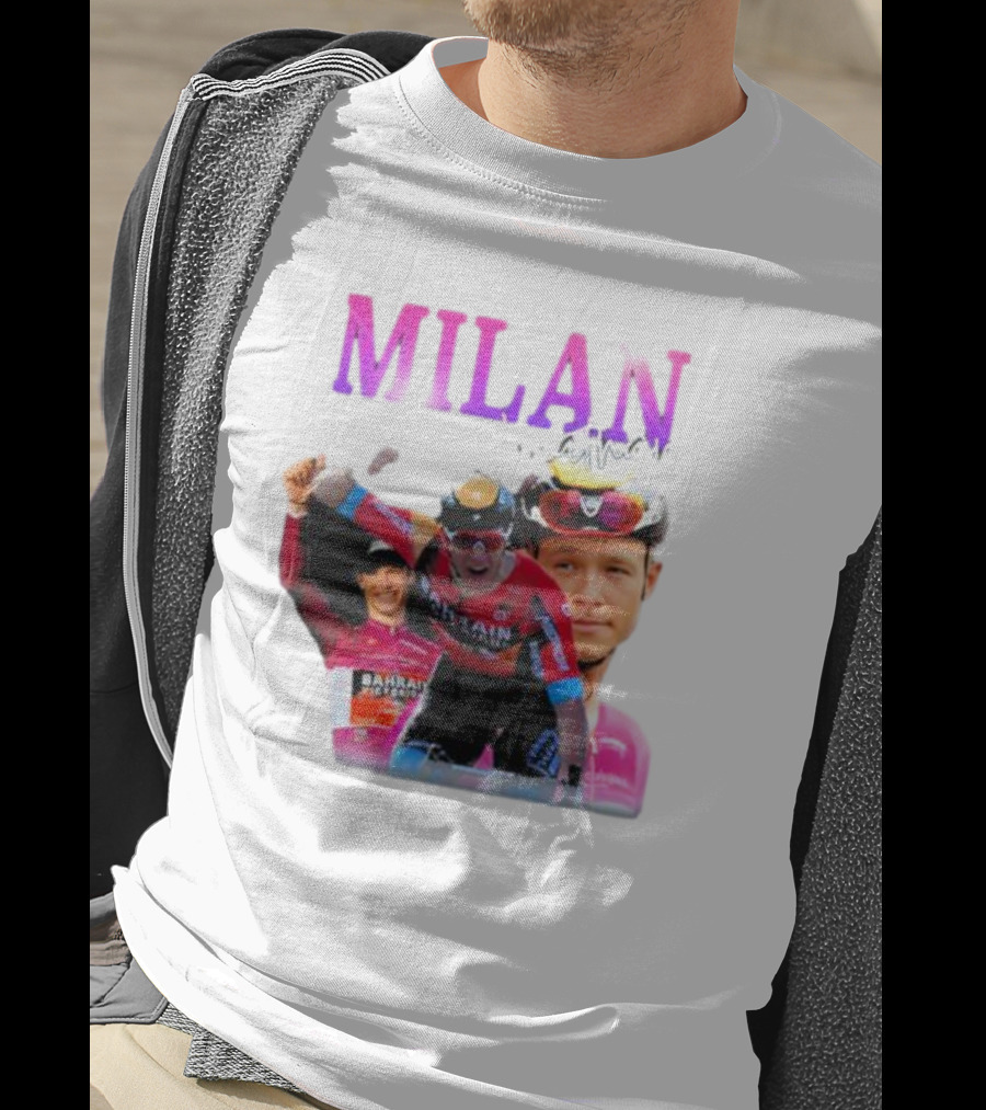 Milan Jonathan Bahrain Cycling Victory T-Shirt