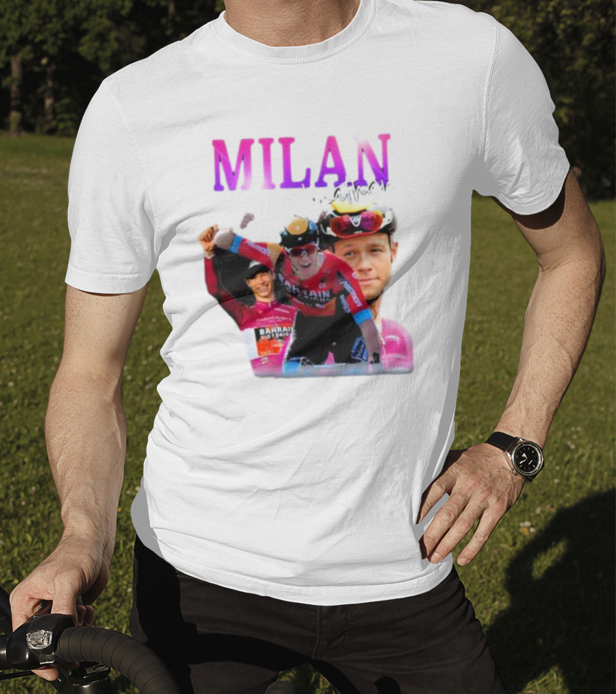 Milan Jonathan Bahrain Cycling Victory T-Shirt