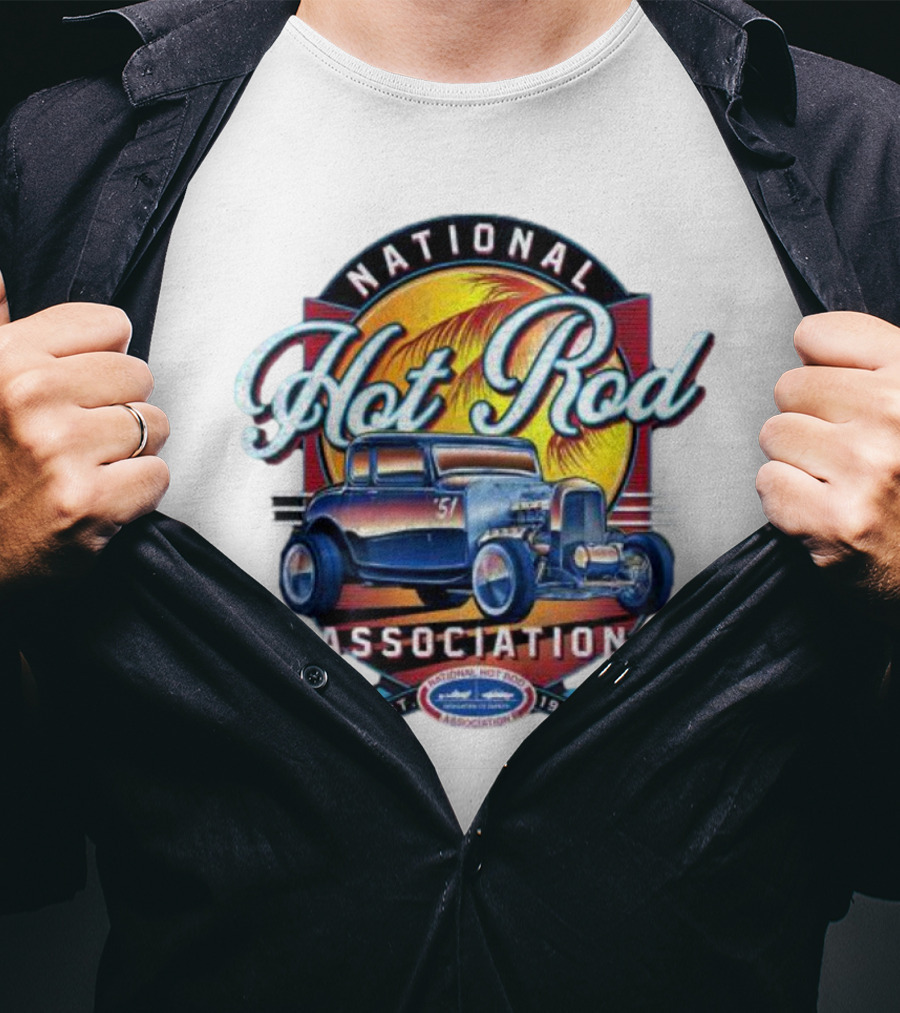 National Hot Rod Association Est 1951 Vintage Car 51 T-Shirt