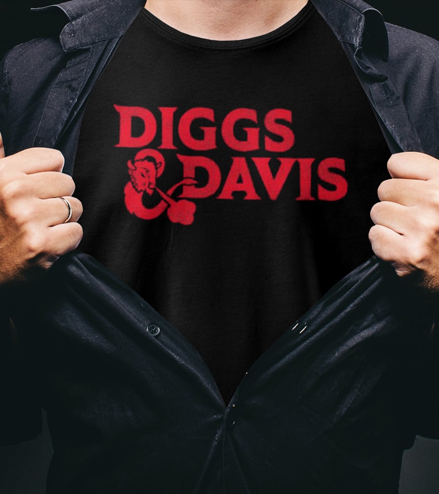 DIGGS DAVIS Scooby Doo Stranger Things T-Shirt