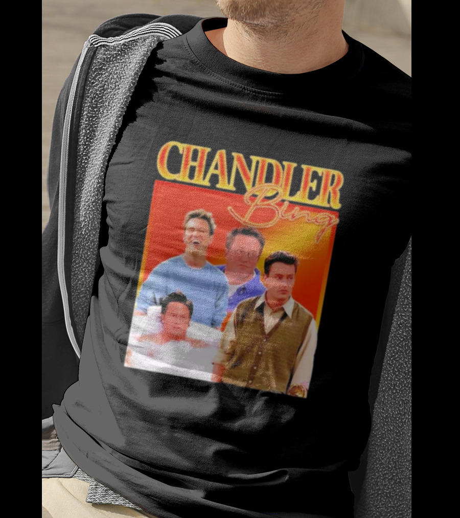 Chandler Bing Maddness Shop Homage T-Shirt