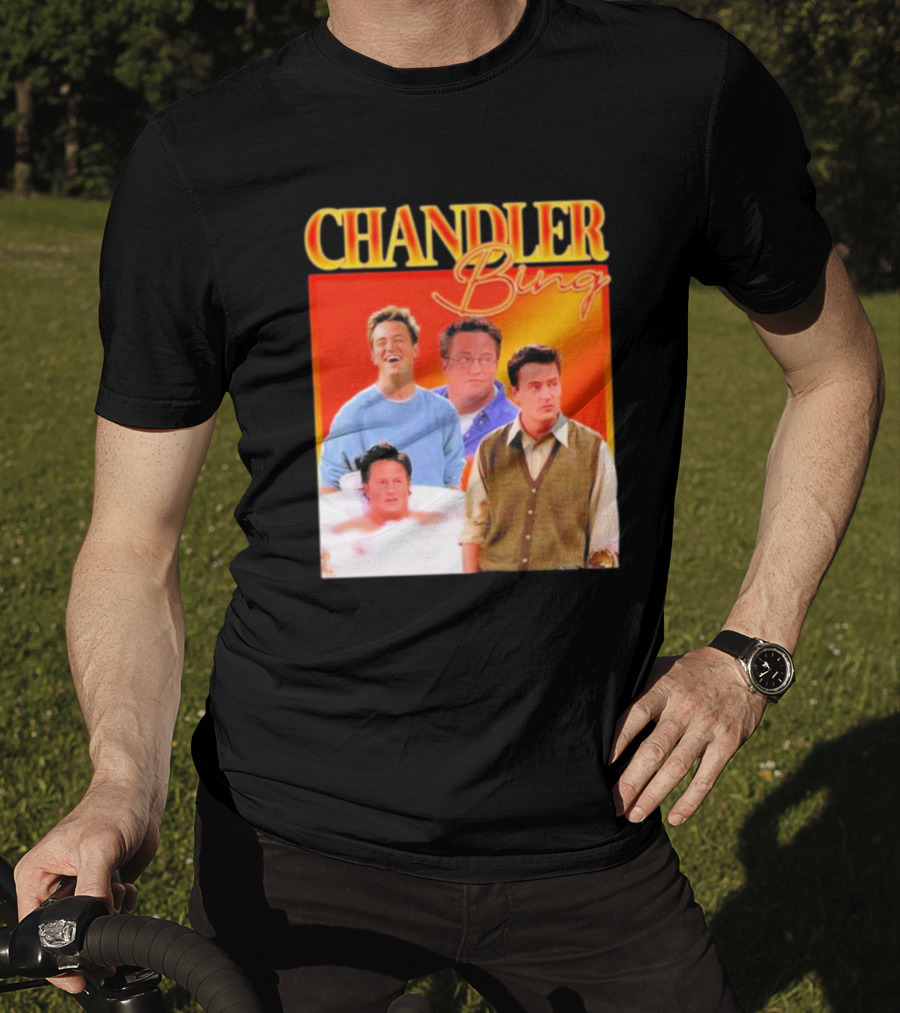 Chandler Bing Maddness Shop Homage T-Shirt
