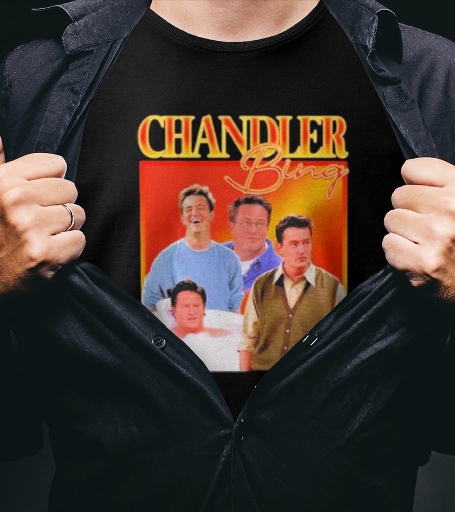 Chandler Bing Maddness Shop Homage T-Shirt
