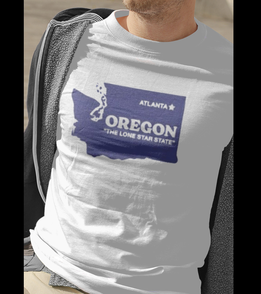 Washington State Oregon The Lone Star State Funny Pacific Northwest Meme T-Shirt