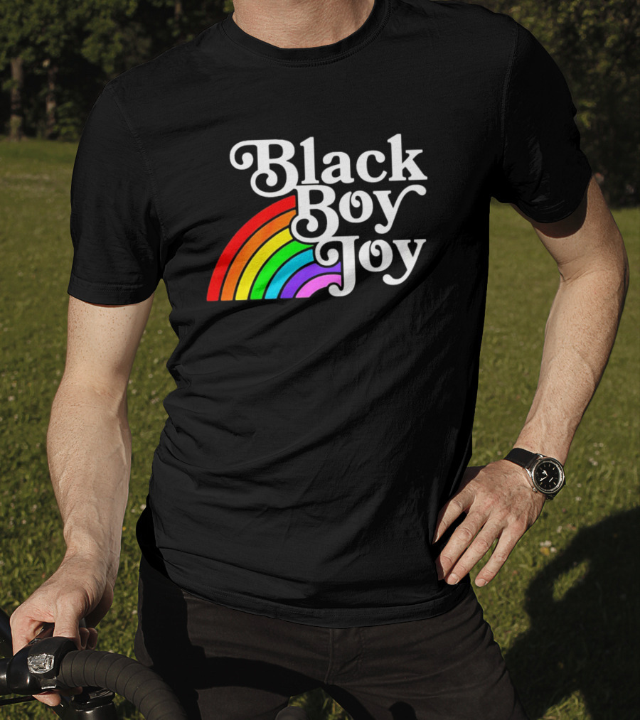 Whitley Gilbert Black Boy Joy Rainbow T-Shirt