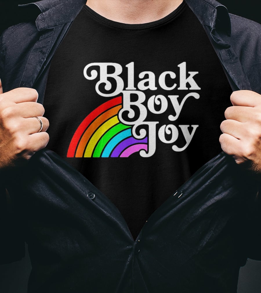 Whitley Gilbert Black Boy Joy Rainbow T-Shirt