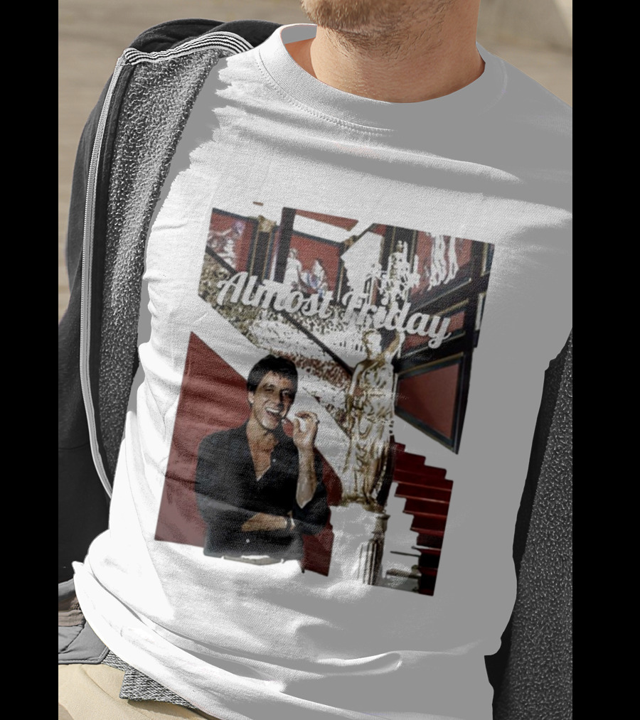 Almost Friday Scarface Mansion Scene T-Shirt