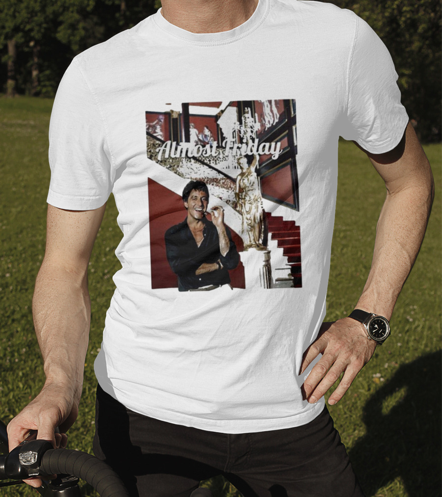 Almost Friday Scarface Mansion Scene T-Shirt