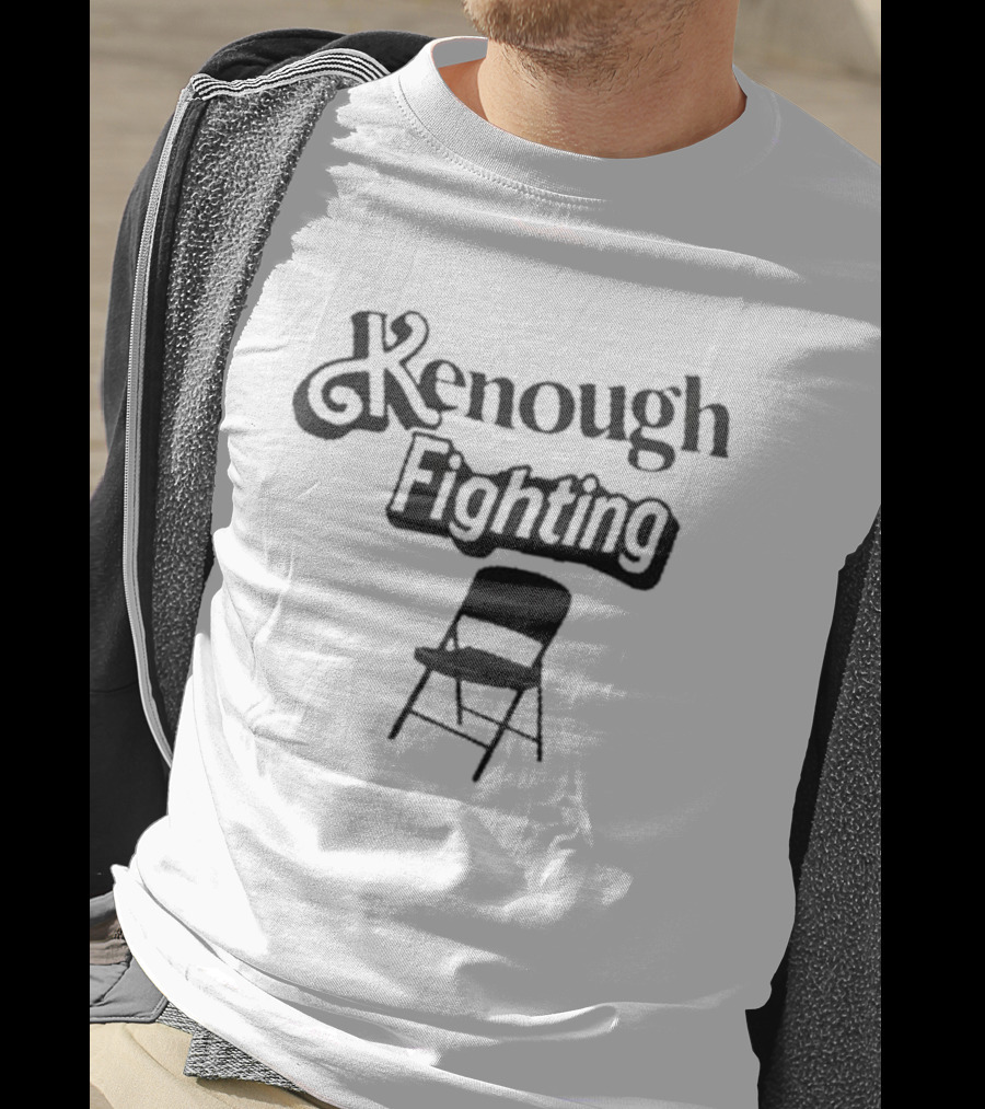 Kenough Fighting Chair Alabama Slamma White Folding Chair Montgomery Alabama River Boat Brawl T-Shirt