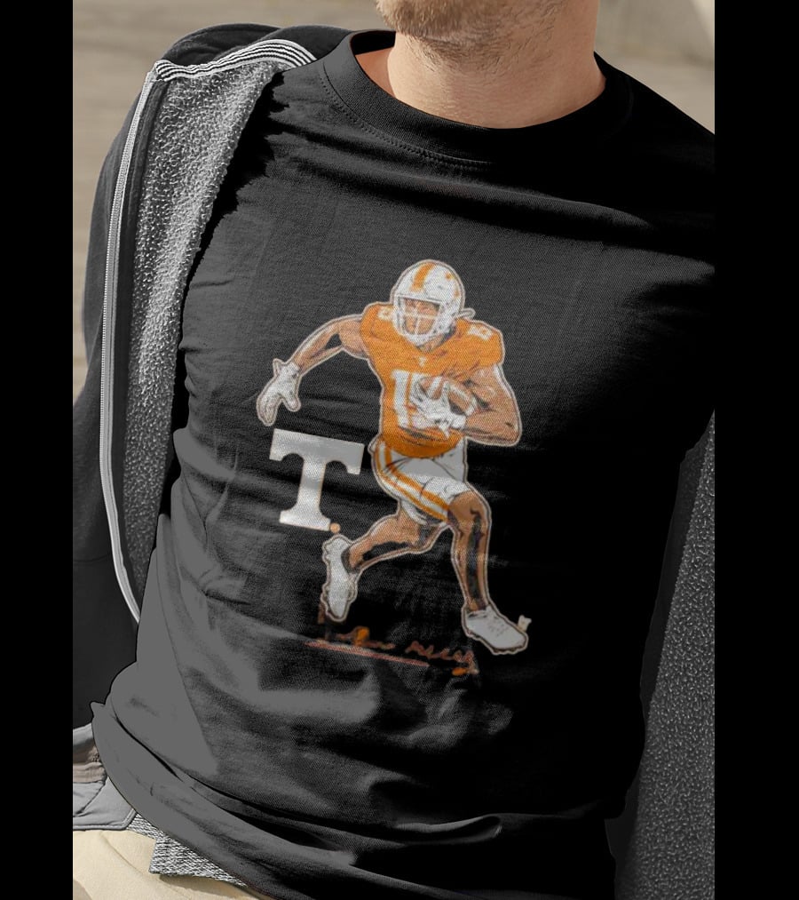 Tennessee Football Bru McCoy Superstar Pose T Vols Football T-Shirt
