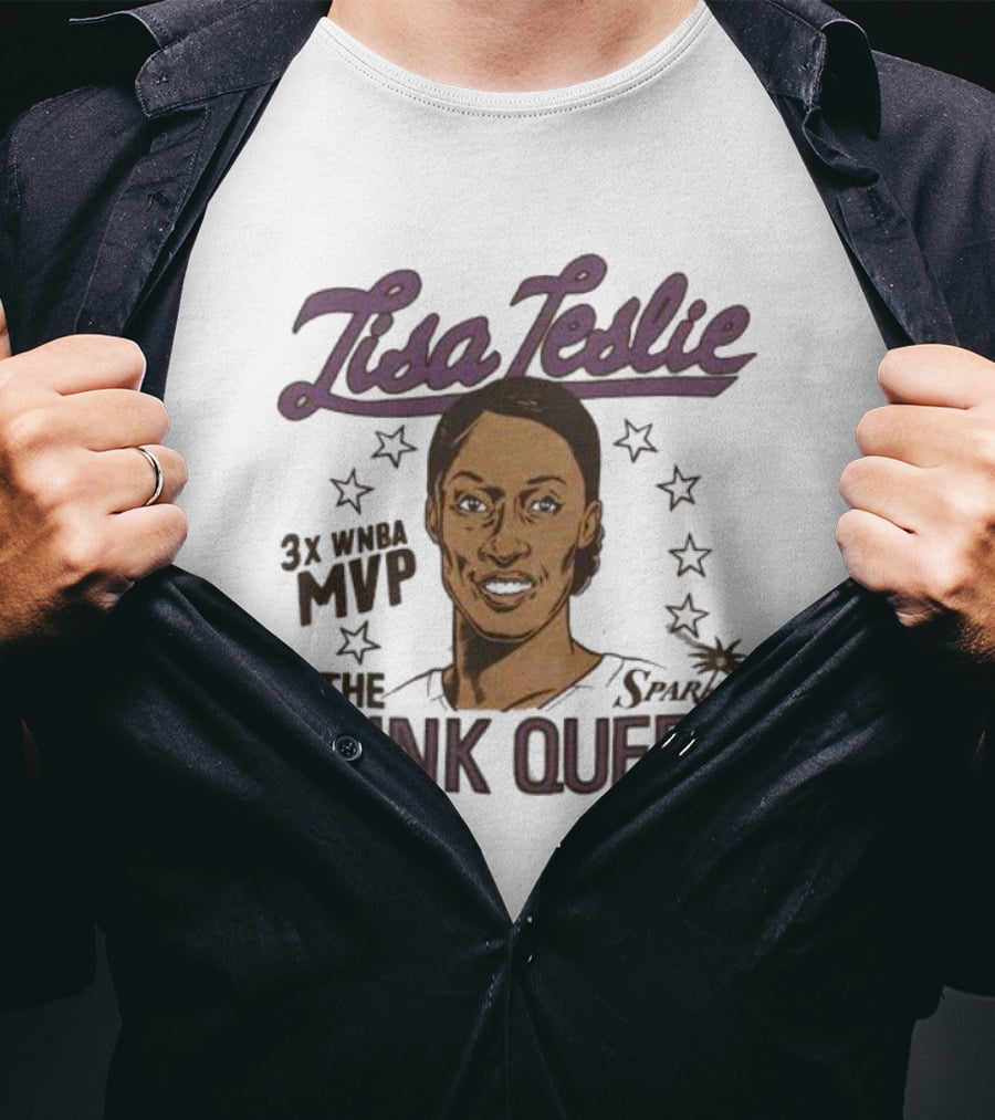 Lisa Leslie 3X WNBA MVP The Dunk Queen Sparks T-Shirt