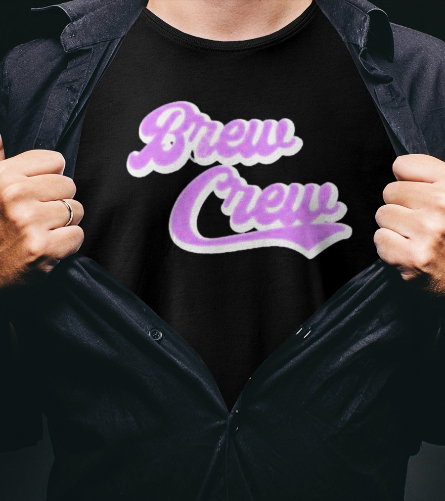 Brew Crew Street Brew Coffee Where Strangers Become Friends T-Shirt