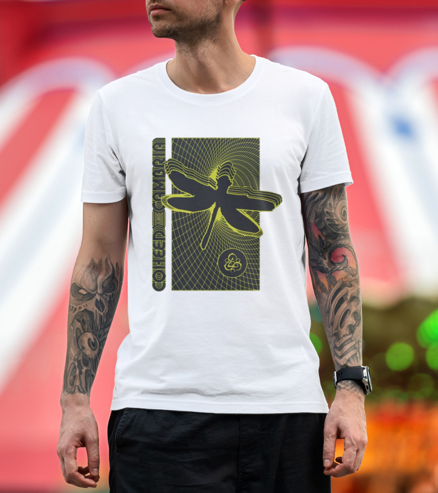 Coheed and Cambria Dragonfly Geometric T-Shirt