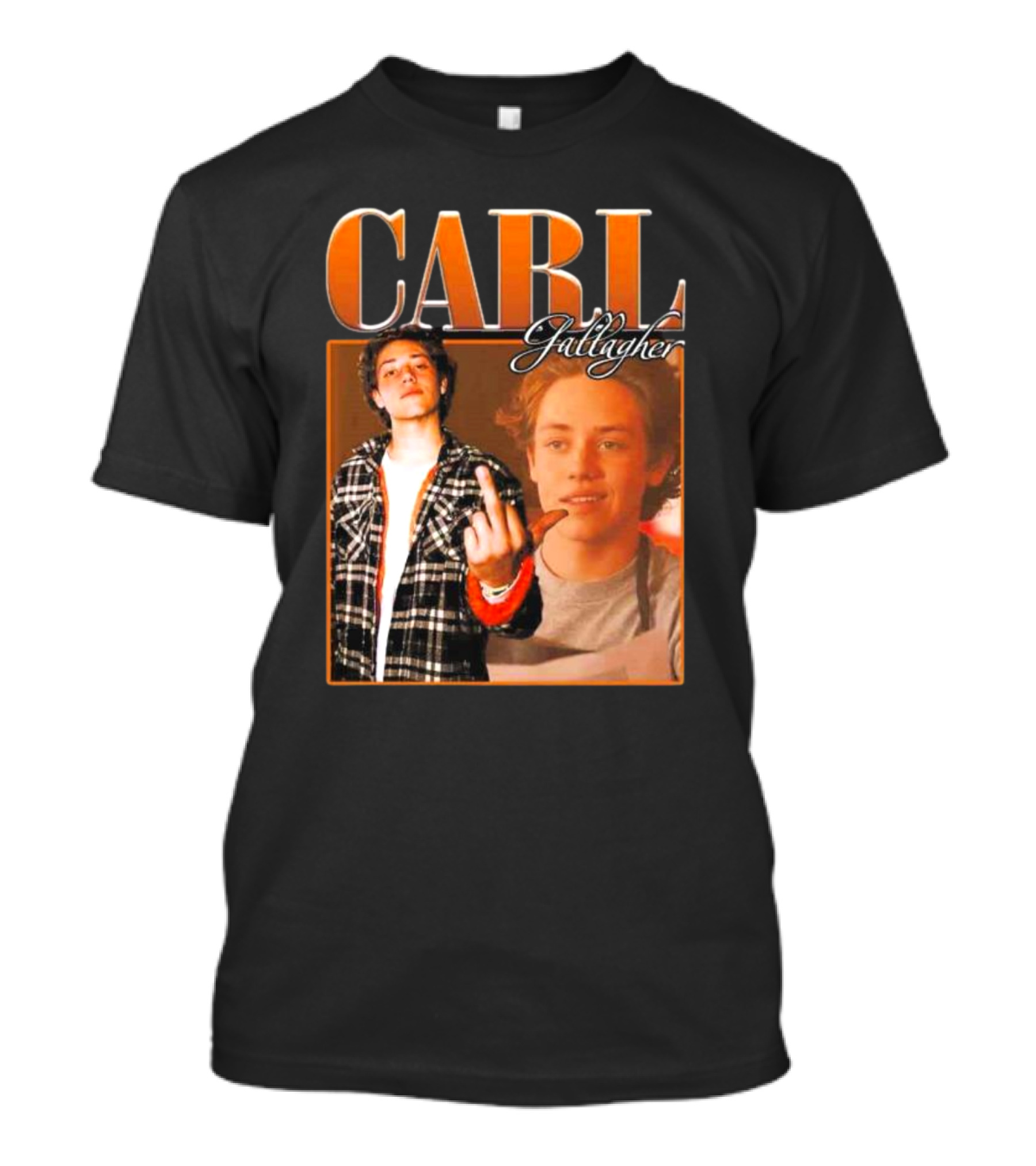 Carl Gallagher Shameless Character Image Collection T-Shirt