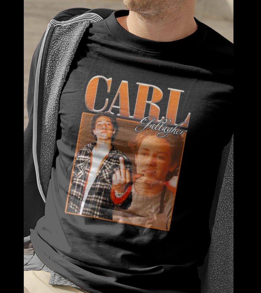 Carl Gallagher Shameless Character Image Collection T-Shirt
