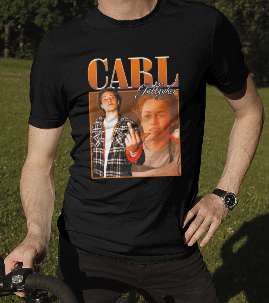 Carl Gallagher Shameless Character Image Collection T-Shirt