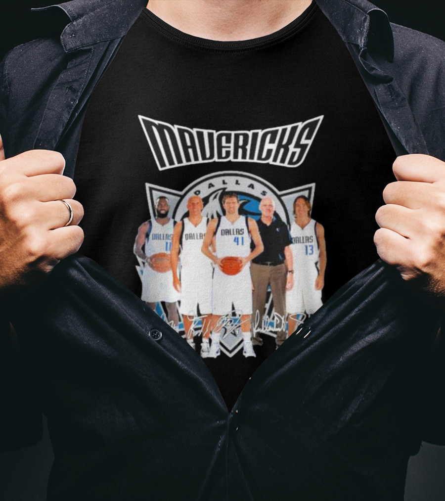 Dallas Mavericks Legends Signature Edition Mavericks 41 11 13 T-Shirt