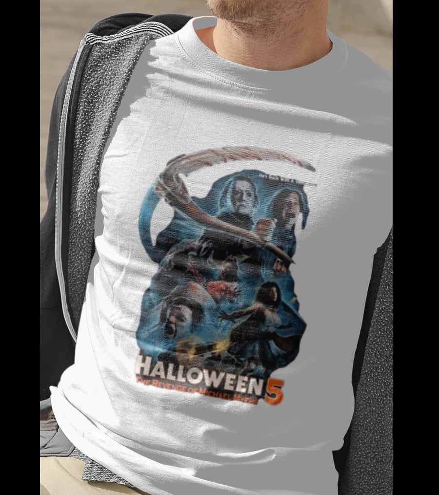 Halloween 5 The Revenge Of Michael Myers He's Back With A Vengeance T-Shirt