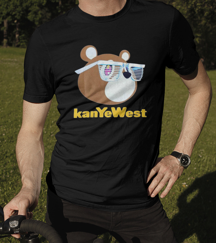Kanye West Graduation 2007 Merch Mirrored Bear T-Shirt
