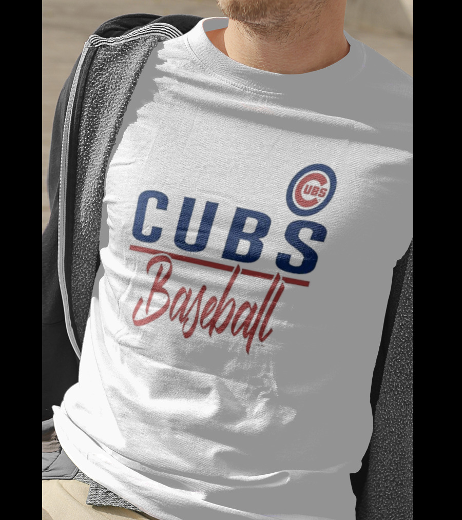 Chicago Cubs Baseball CUBS Logo G-III 4Her By Carl Banks Team T-Shirt