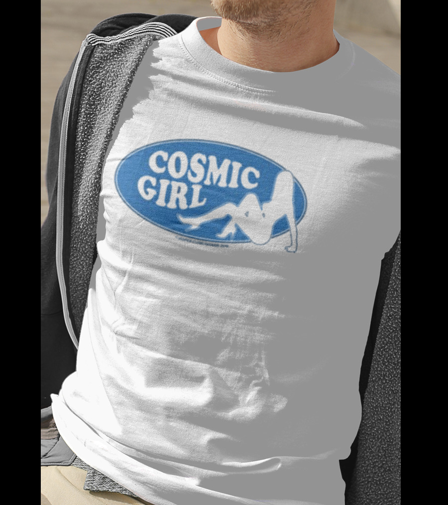 Danahleya Wearing Jasper Cunningham Cosmic Girl T-Shirt