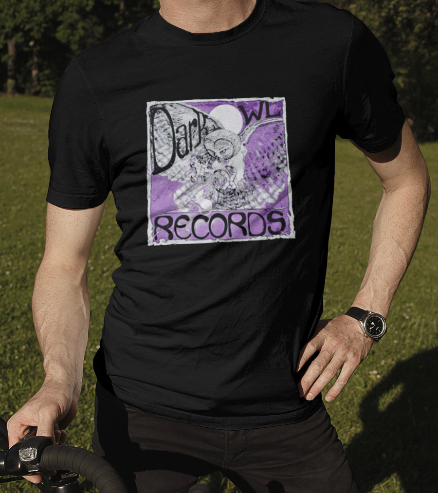 Dark Owl Records Purple Winged Owl T-Shirt