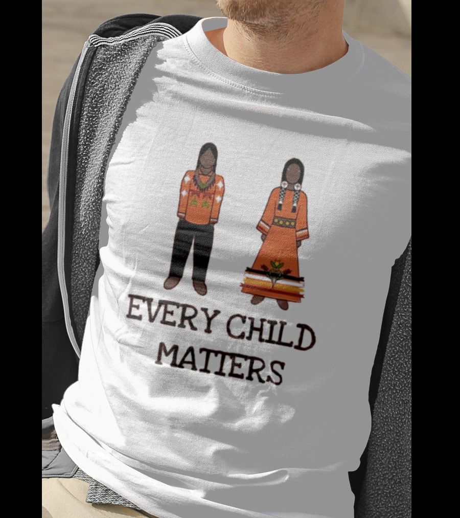 Every Child Matters Orange Indigenous T-Shirt