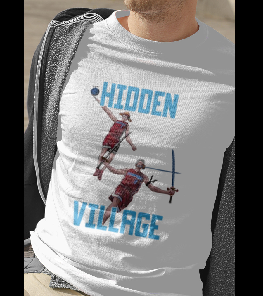 Hidden Village Basketball Ninjas T-Shirt