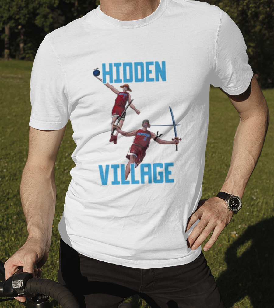 Hidden Village Basketball Ninjas T-Shirt
