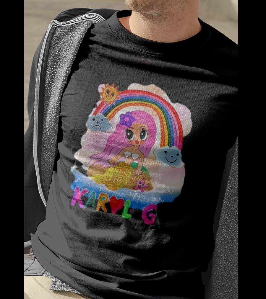 Karol G Mañana Será Bonito Sirena La Bichota Bichota Team Karol T-Shirt