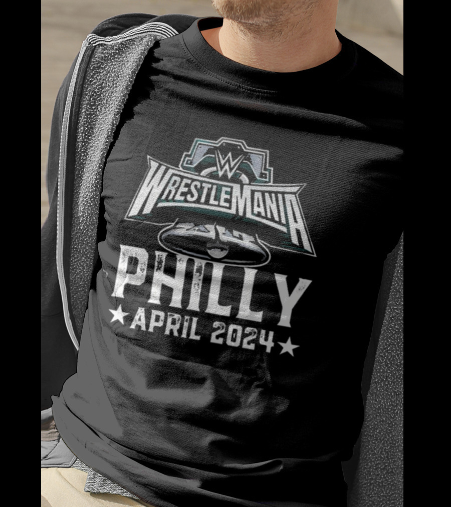 WrestleMania XL Philly April T-Shirt