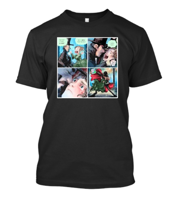 Your Art Is Good So Good But I Hate Your Politics I Hate Them Comic Strip T-Shirt
