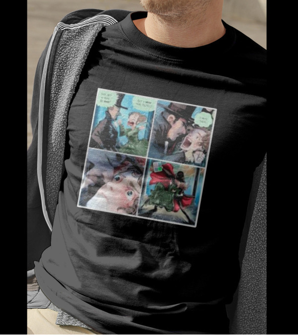 Your Art Is Good So Good But I Hate Your Politics I Hate Them Comic Strip T-Shirt