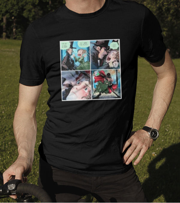 Your Art Is Good So Good But I Hate Your Politics I Hate Them Comic Strip T-Shirt