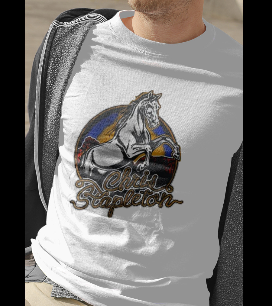 Chris Stapleton White Horse Higher Album T-Shirt