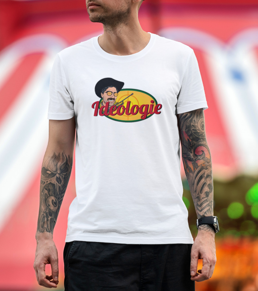 Hasan Piker Ideologie Hunter Parody Americore Popup Meet and Greet T-Shirt